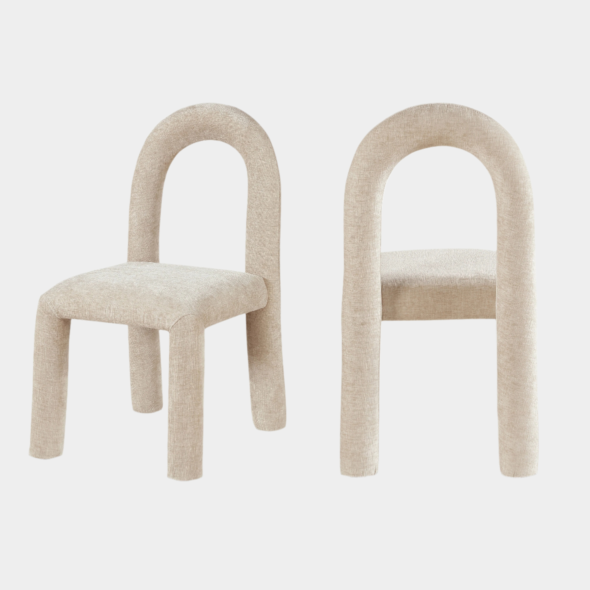 Amari Chenille Fabric Upholstered Dining Chair