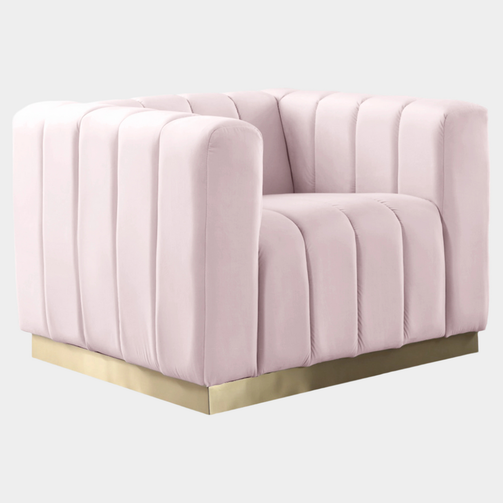 Marlon Velvet Upholstered Chair