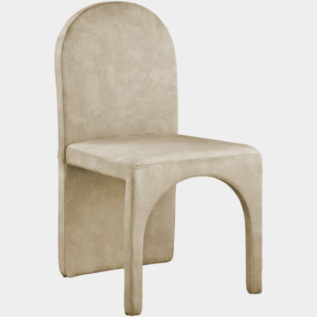 Summer Velvet Upholstered Dining Side Chair