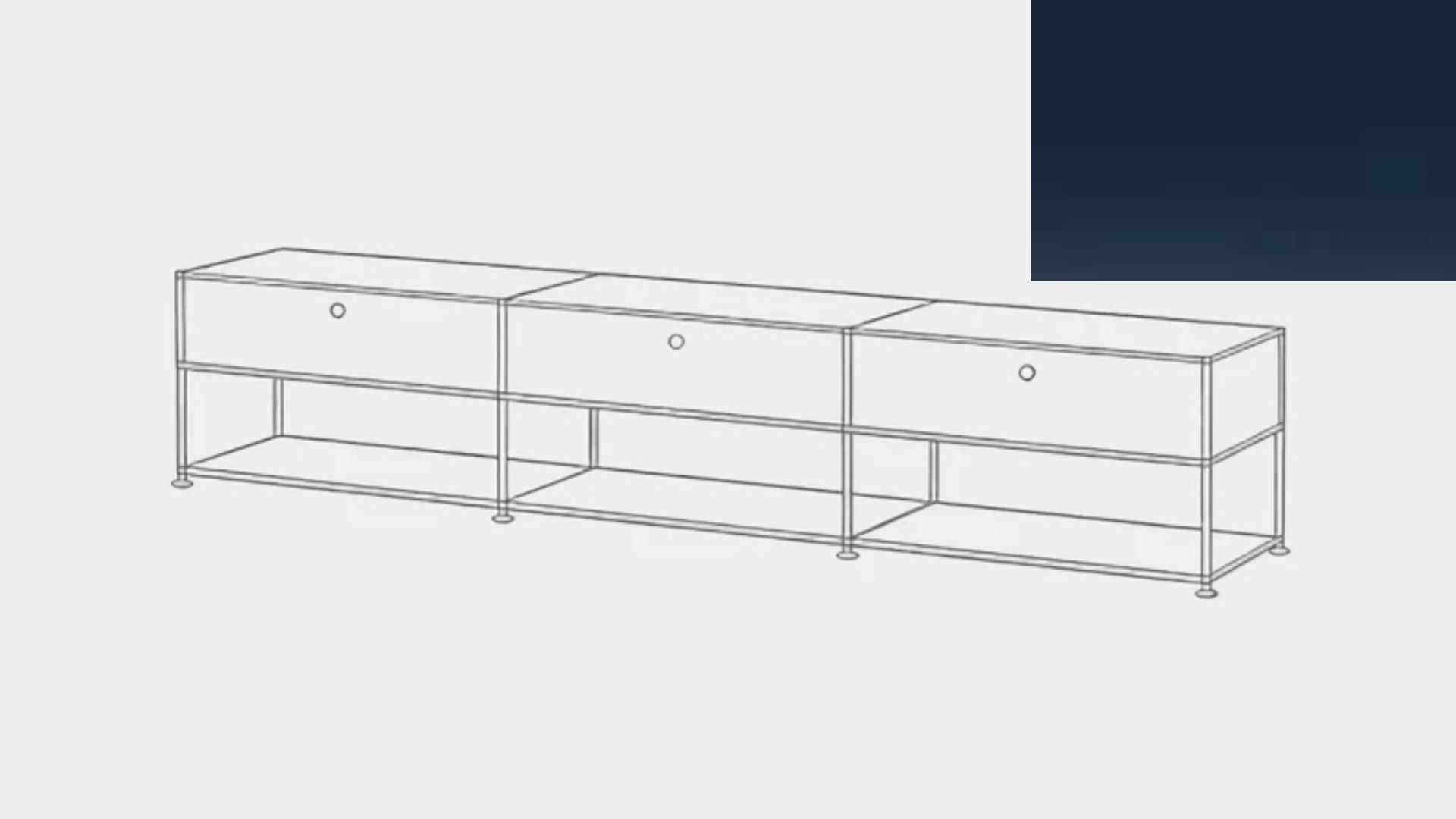 USM Haller Credenza