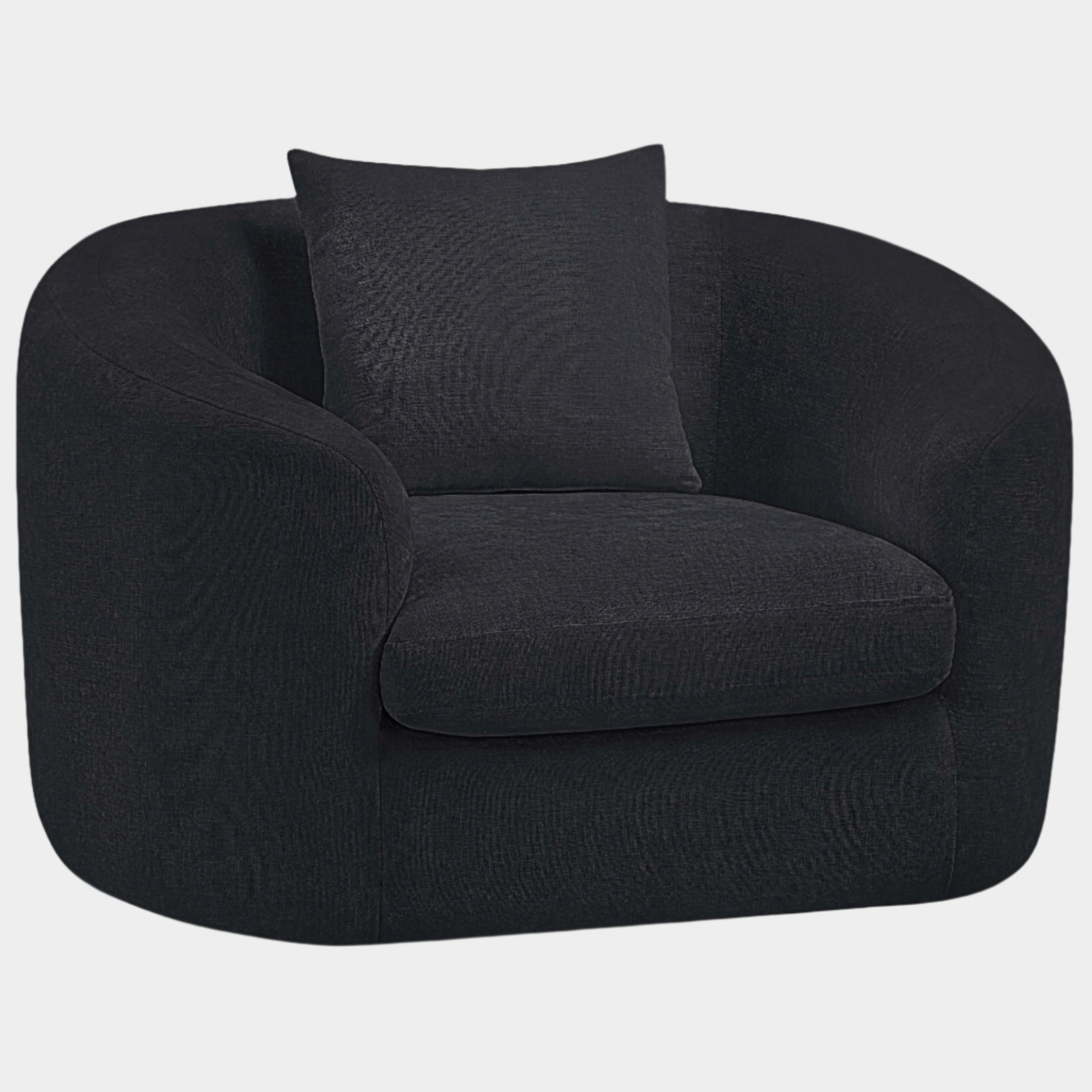 Penelope Chenille Fabric Upholstered Accent Chair