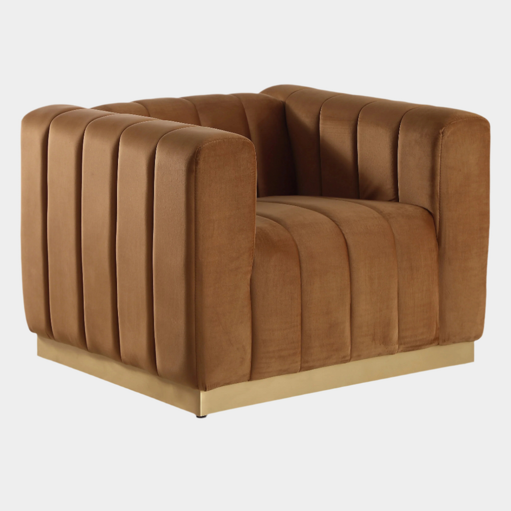 Marlon Velvet Upholstered Chair