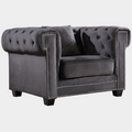 Bowery Velvet Upholstered Chair