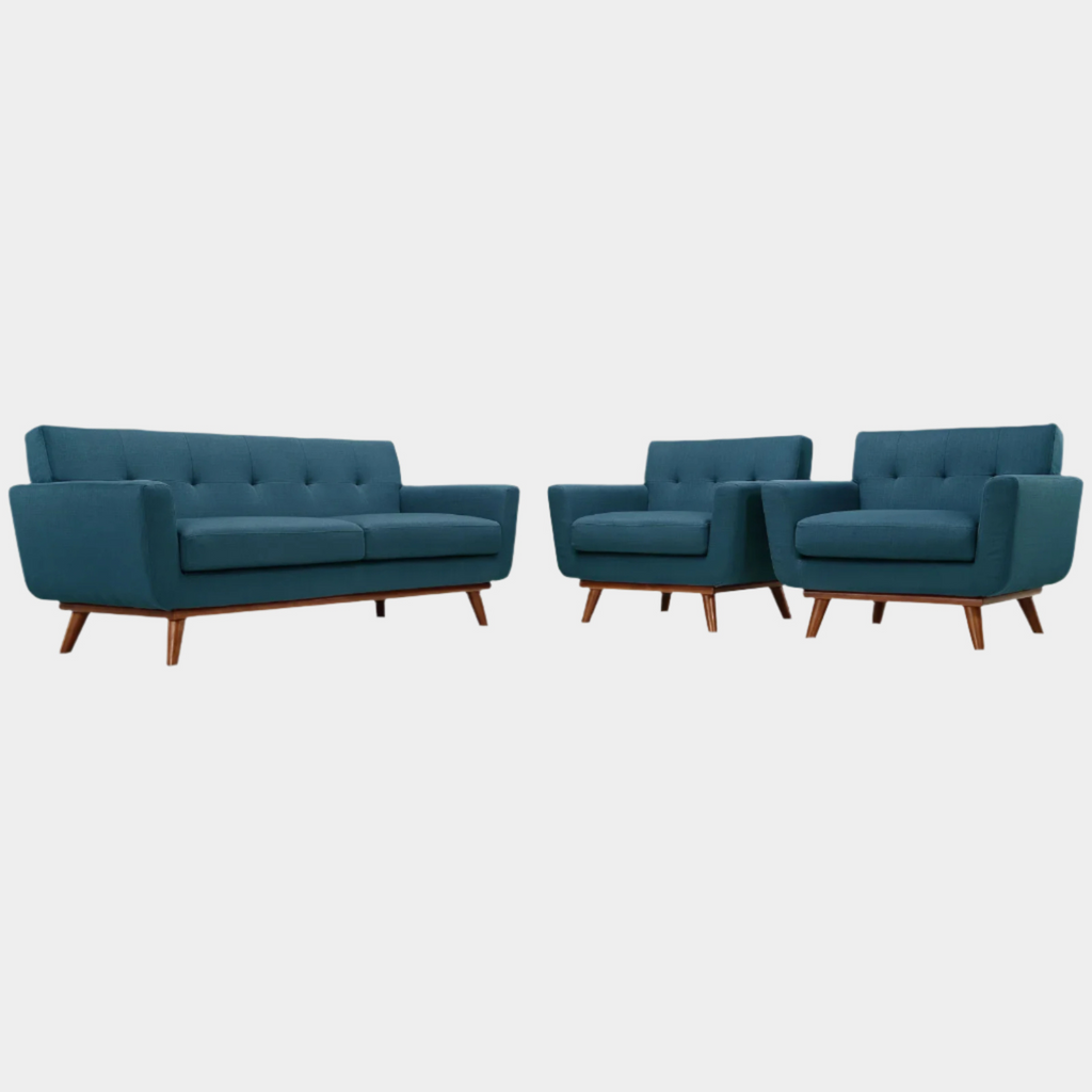 Engage Armchairs and Loveseat Set of 3