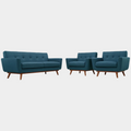 Engage Armchairs and Loveseat Set of 3