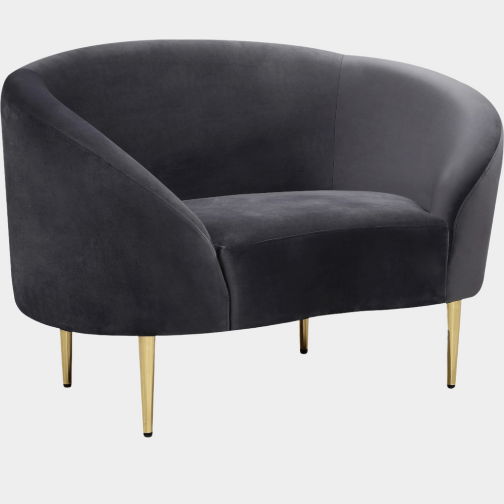 Ritz Velvet Upholstered Chair