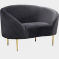Ritz Velvet Upholstered Chair