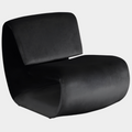 Nouveau Velvet Upholstered Accent Chair