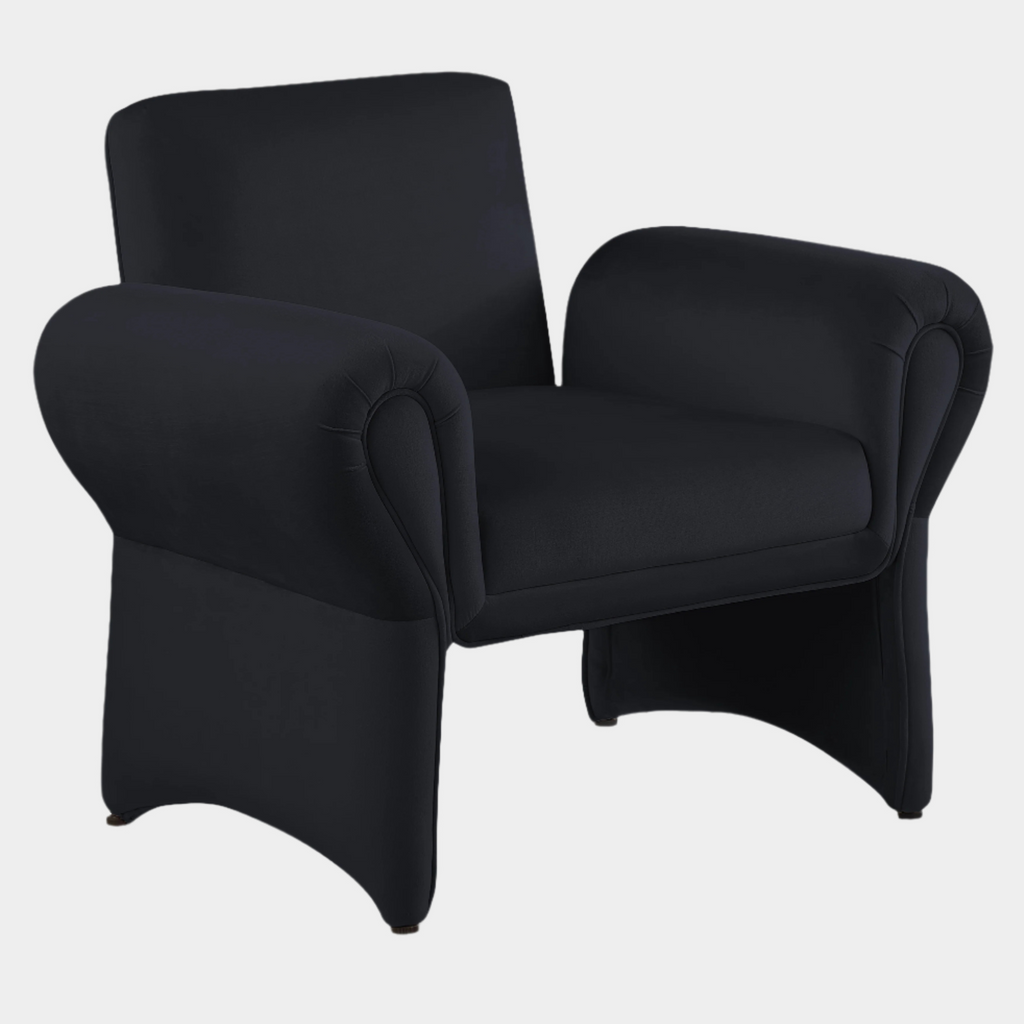 Fleurette Velvet Upholstered Accent Chair