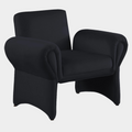 Fleurette Velvet Upholstered Accent Chair