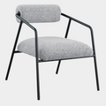 Carly Boucle Fabric Upholstered Accent Chair