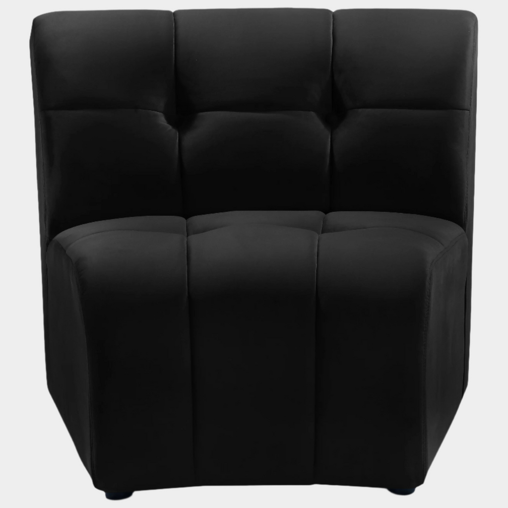 Limitless Velvet Upholstered Modular Chair