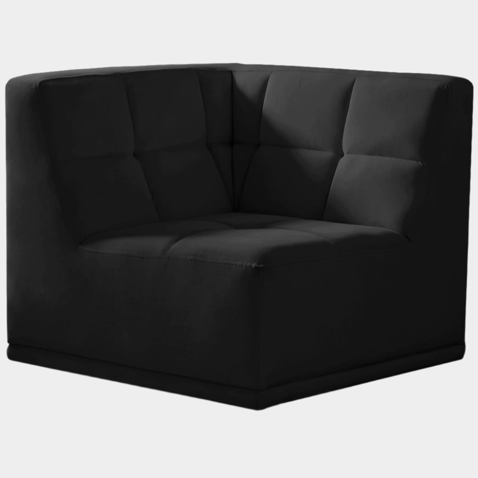 Relax Velvet Upholstered Corner Modular Chair