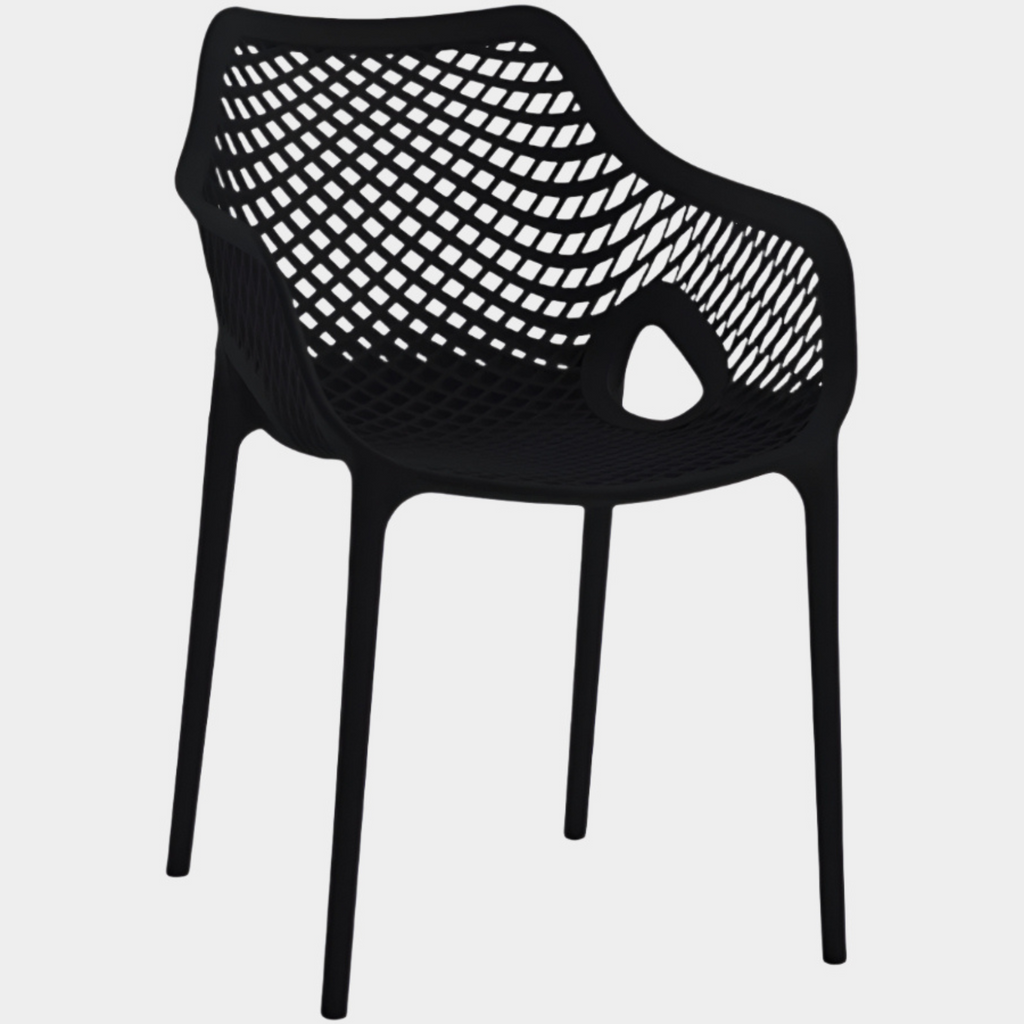 Mykonos Plastic Outdoor Patio Dining Chair