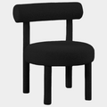 Parlor Boucle Fabric Upholstered Accent Chair