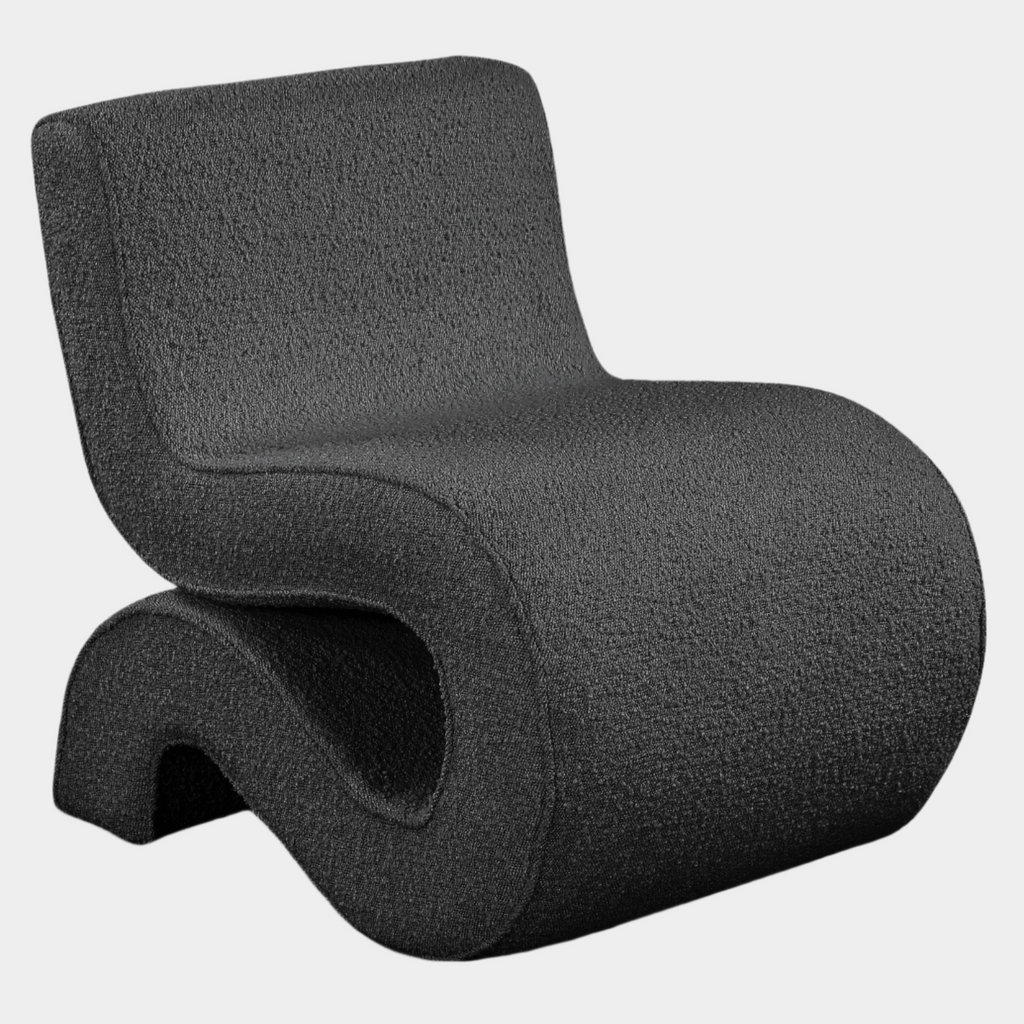 Desiree Boucle Fabric Upholstered Accent Chair