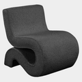 Desiree Boucle Fabric Upholstered Accent Chair