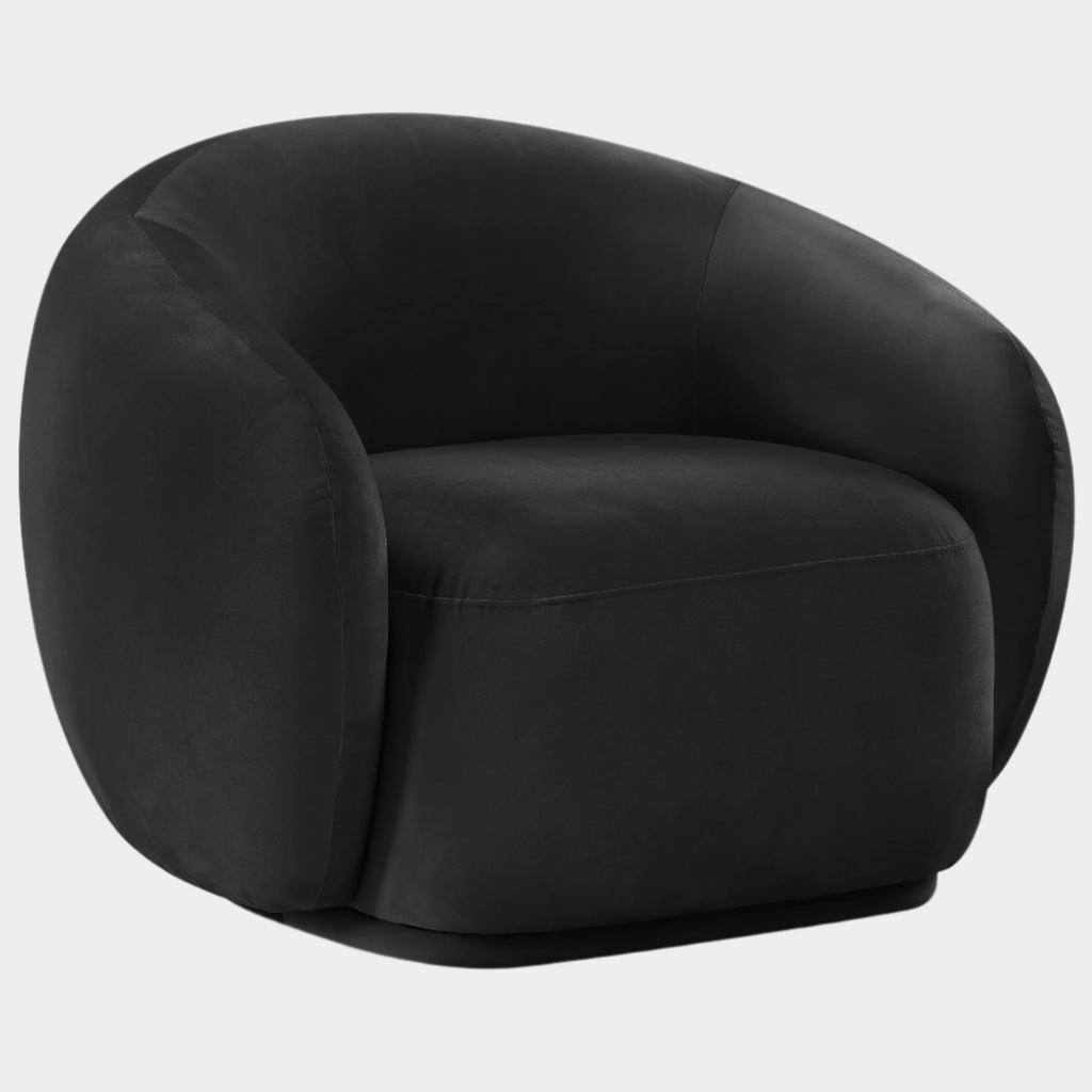 Emery Velvet Upholstered Accent Chair