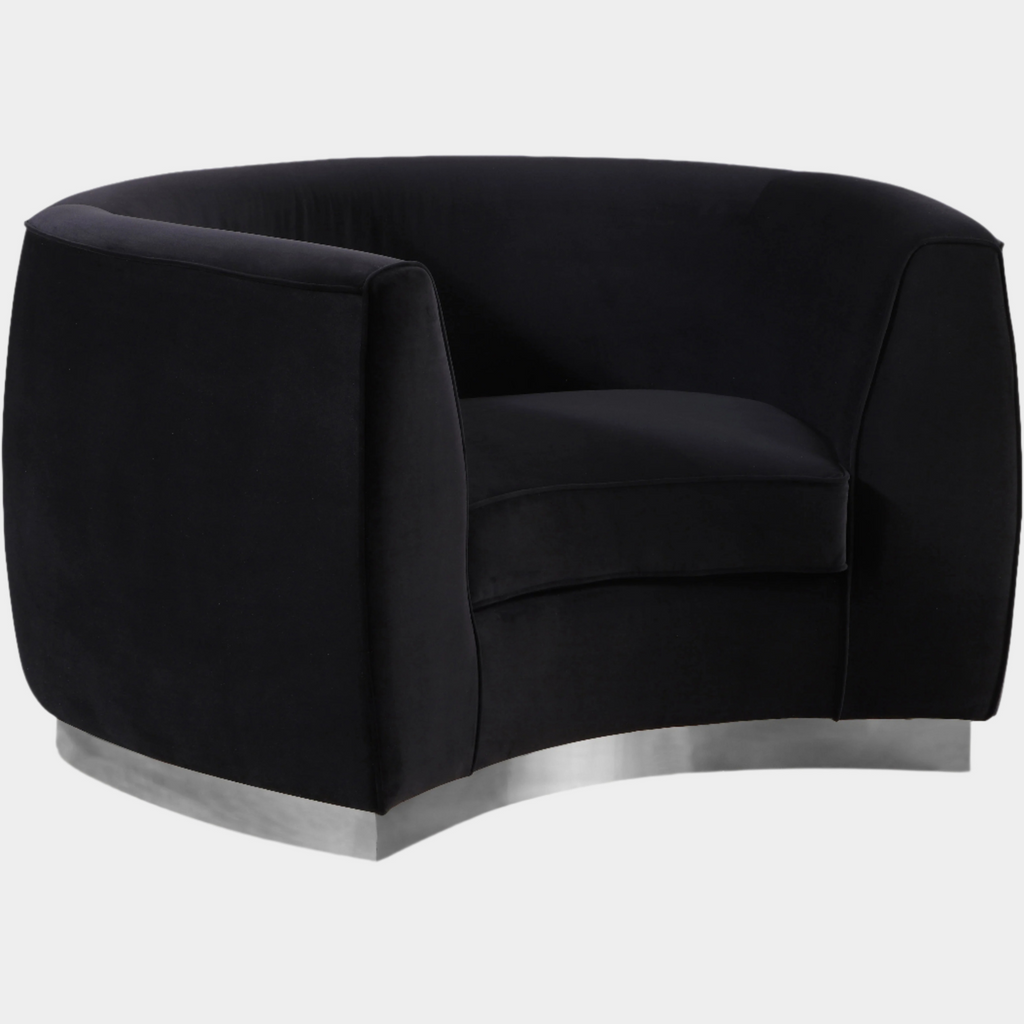 Julian Velvet Upholstered Chair