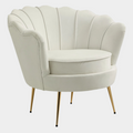 Gardenia Velvet Upholstered Chair