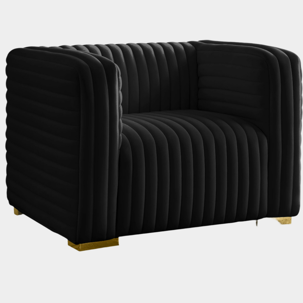 Ravish Velvet Upholstered Chair