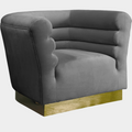 Bellini Velvet Upholstered Chair