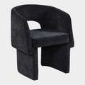 Emmet Chenille Fabric Upholstered Dining Chair / Accent Chair