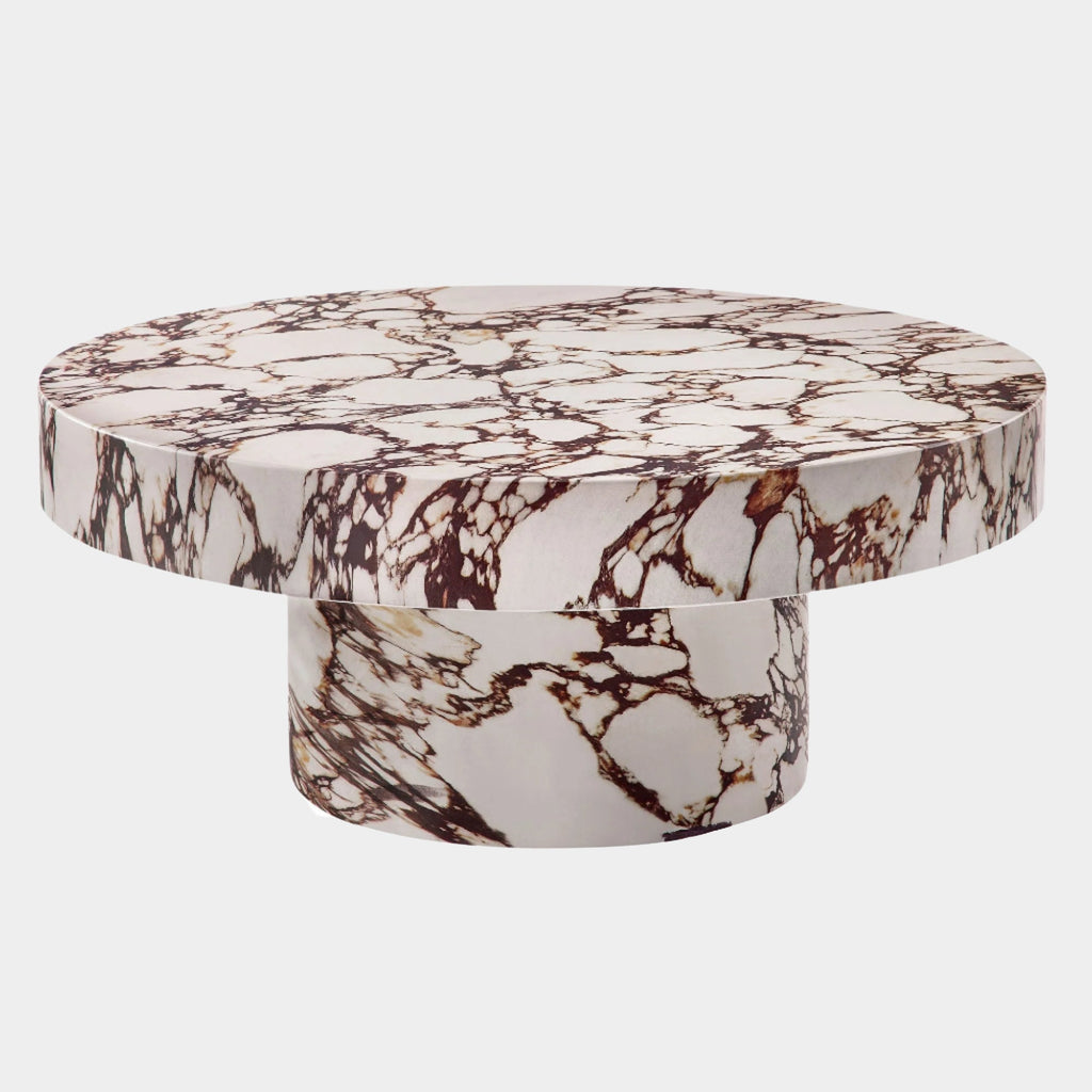 Alora Indoor - Outdoor Patio Concrete Round Coffee Table
