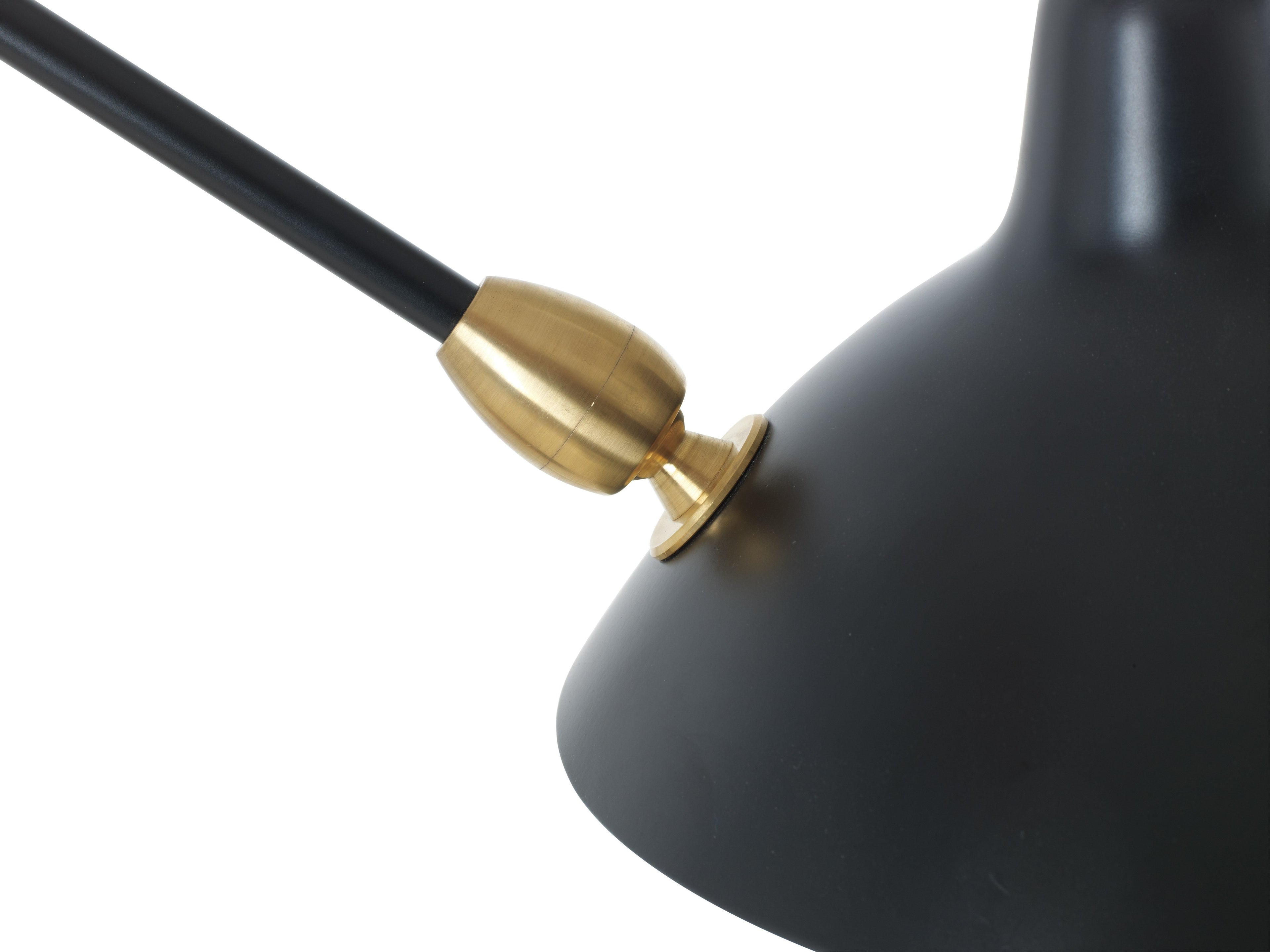 Serge Mouille Three-Arm Ceiling Lamp