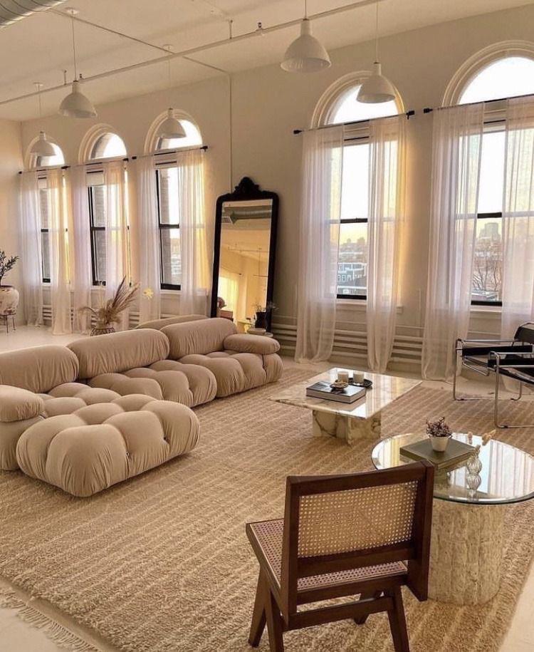 Mario Bellini Velvet Sofa - Middle Module