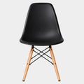 Eames Eiffel Molded Plastic Chair (Natural Base)
