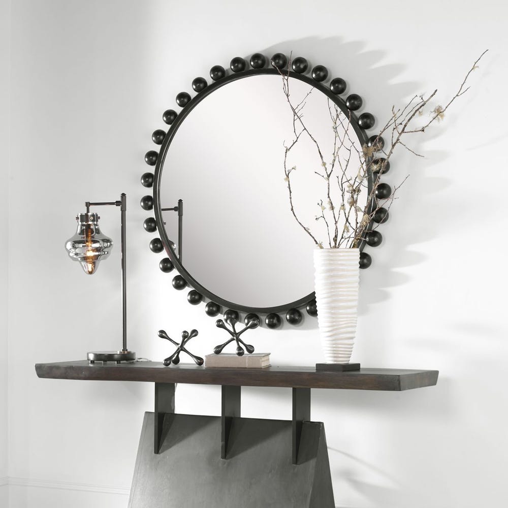 Cyra Round Mirror