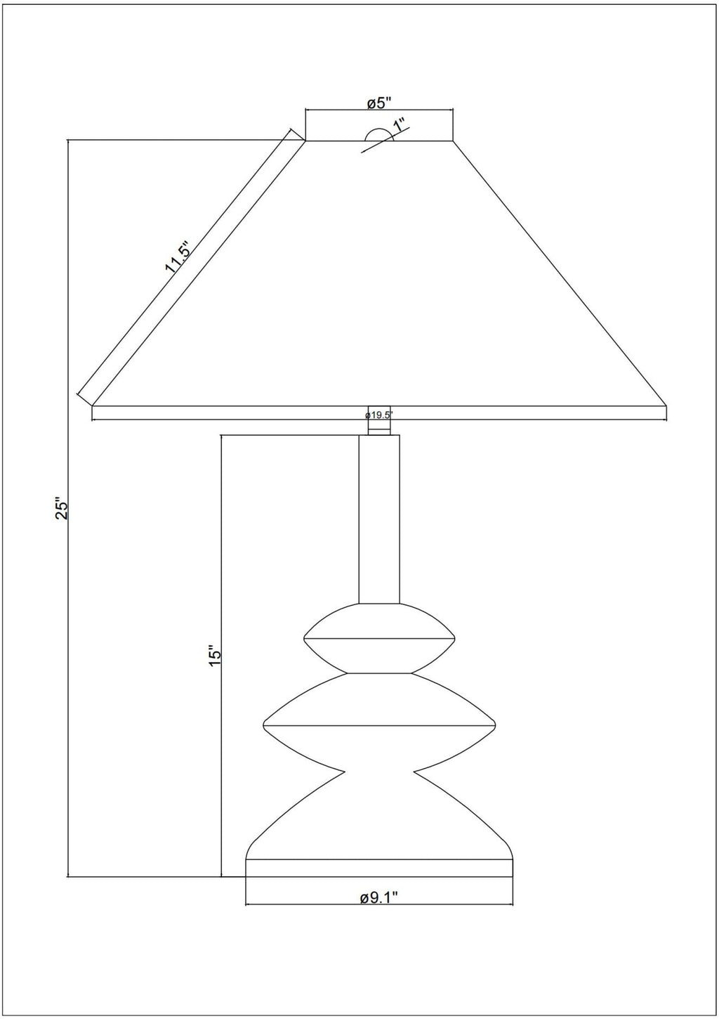 Abrego Accent Table Lamp