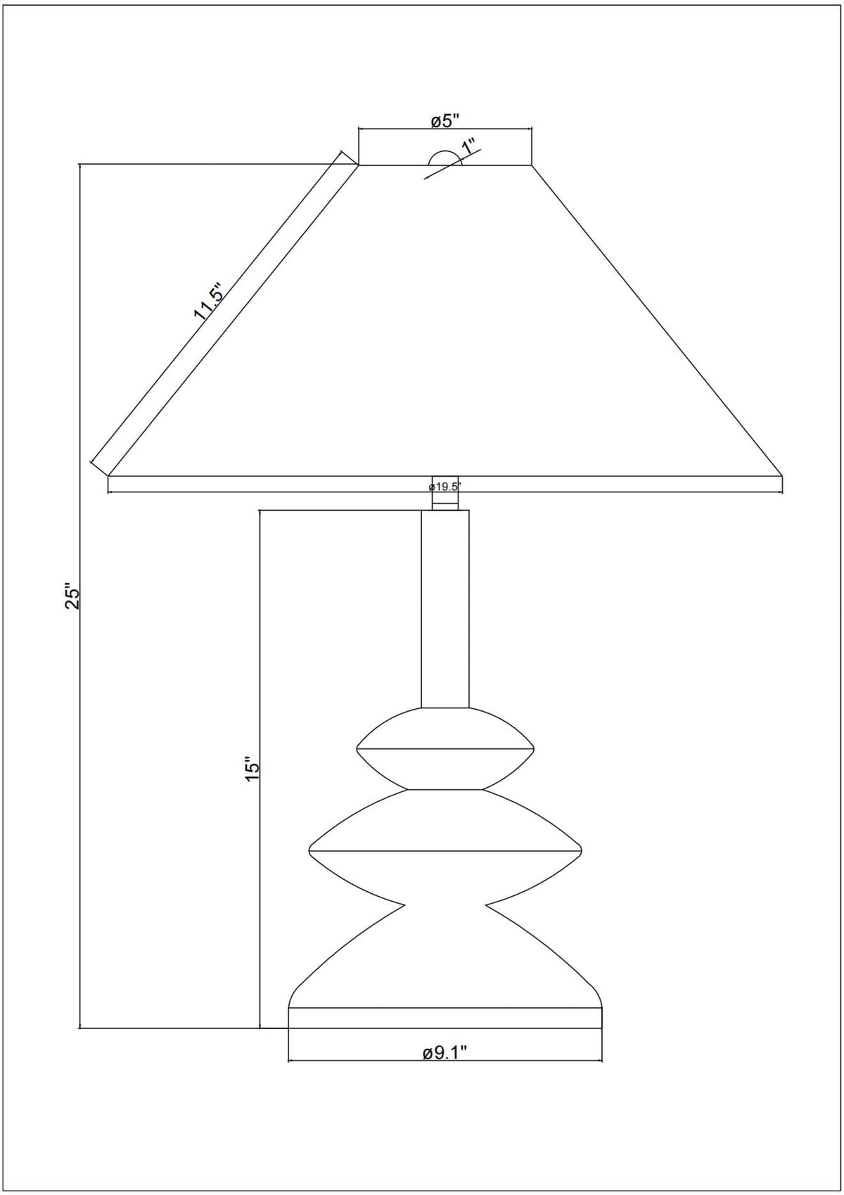Abrego Accent Table Lamp