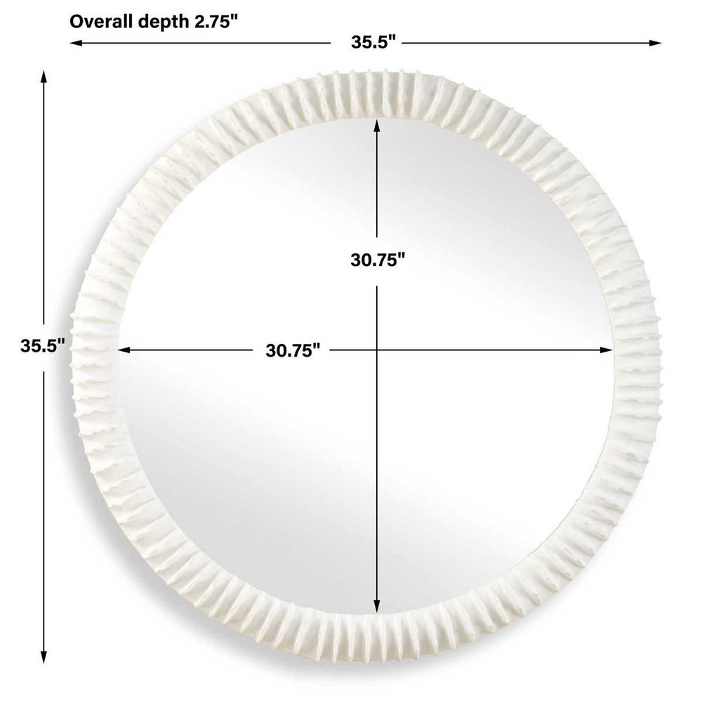 Akiko Round Mirror