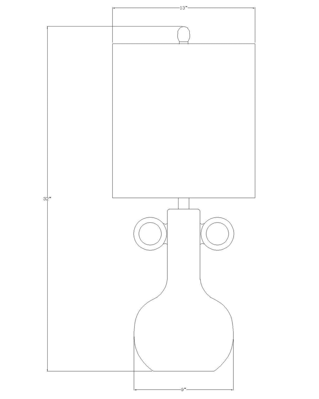 Brava Accent Table Lamp