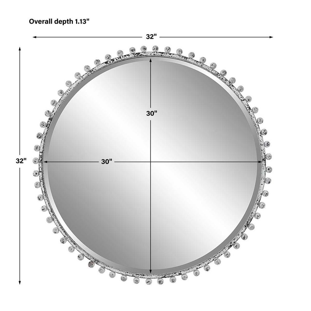 Taza Round Mirror