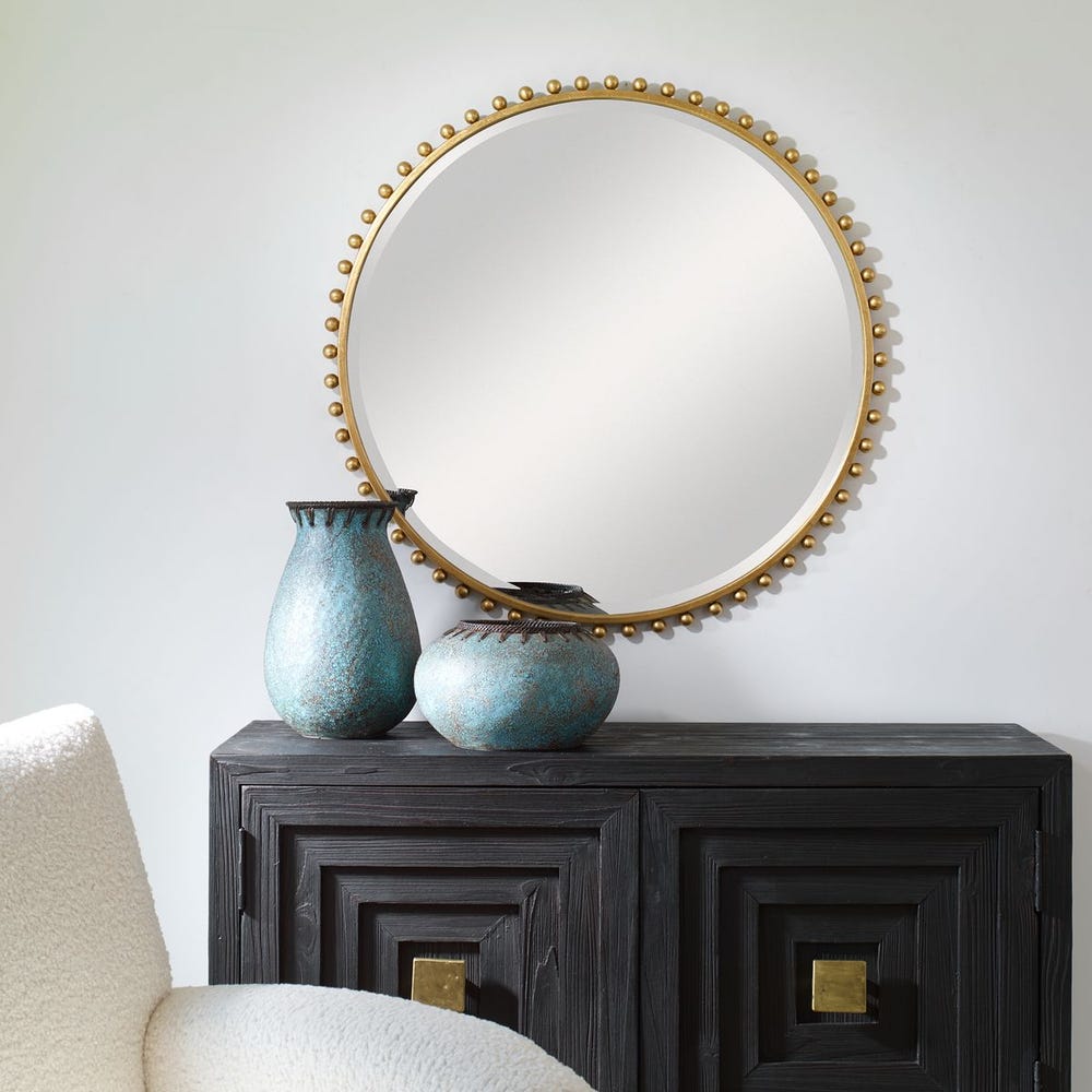 Taza Round Mirror