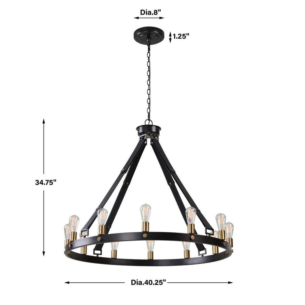 Marlow, 12 Lt Chandelier