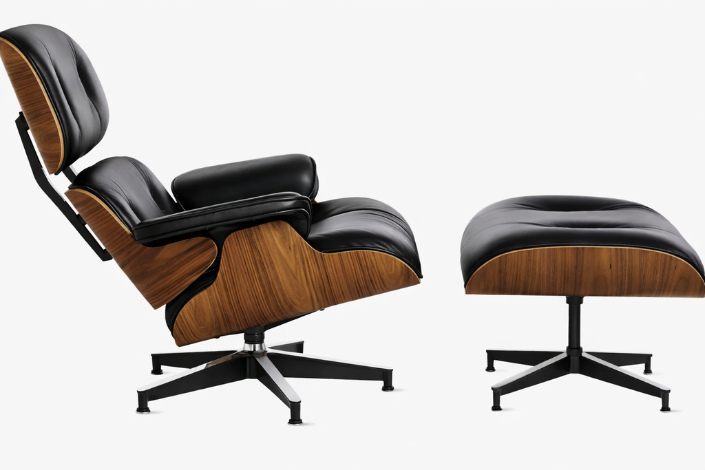 Eames Lounge Chair And Ottoman - Tall Version