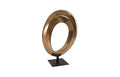 Hoop Sculpture, Bronze