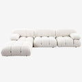 Mario Bellini Boucle Sofa with Ottoman