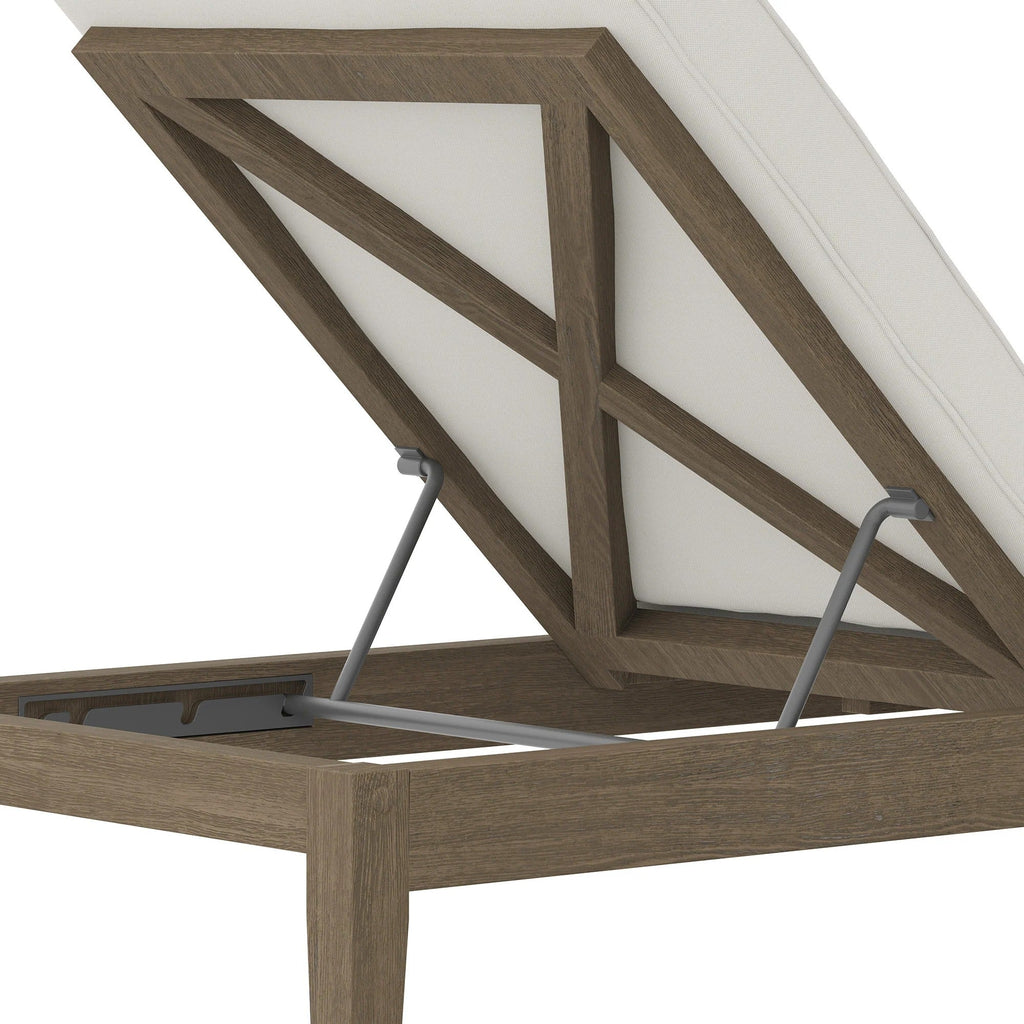Northlake Outdoor Teak Chaise Lounge