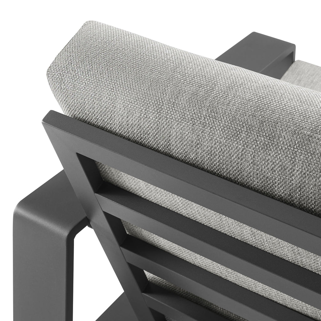 Lirienne Outdoor Patio Aluminum Armchair