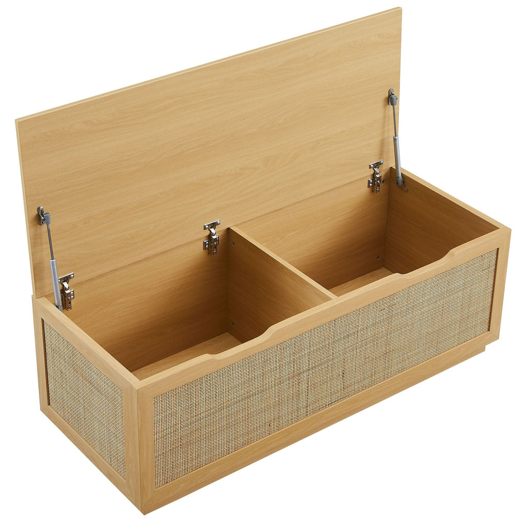 Soma Rattan Storage Bench