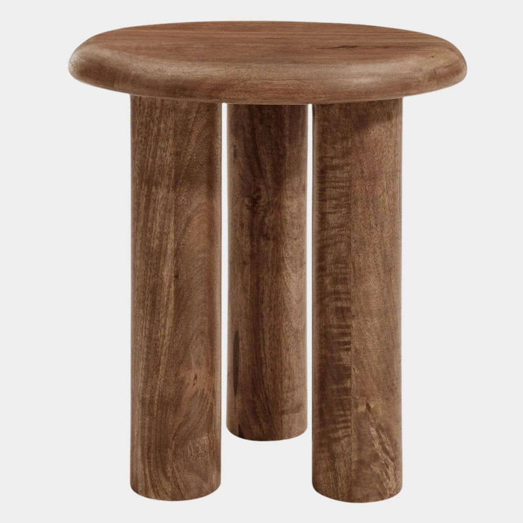 Mavina Mango Wood Side Table