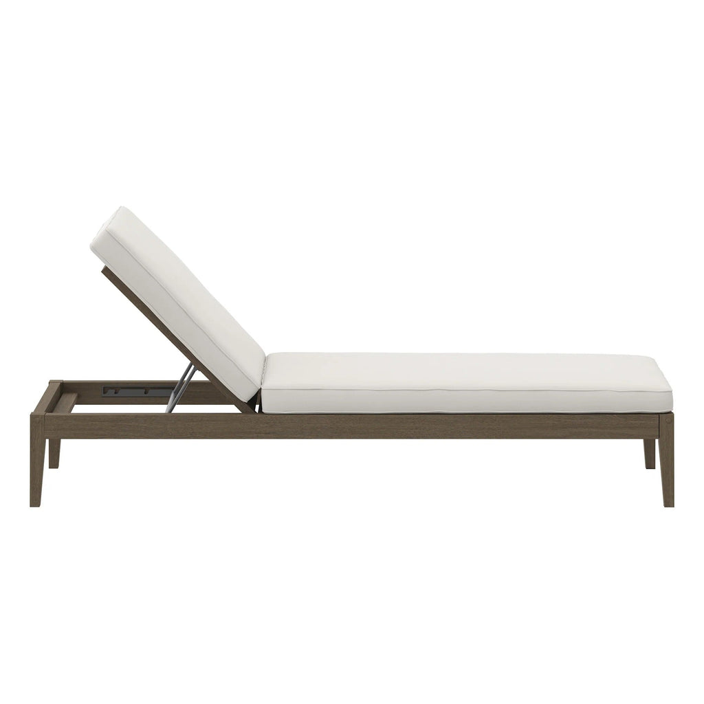 Northlake Outdoor Teak Chaise Lounge