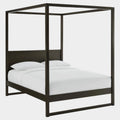 Alva Queen Wood Canopy Platform Bed