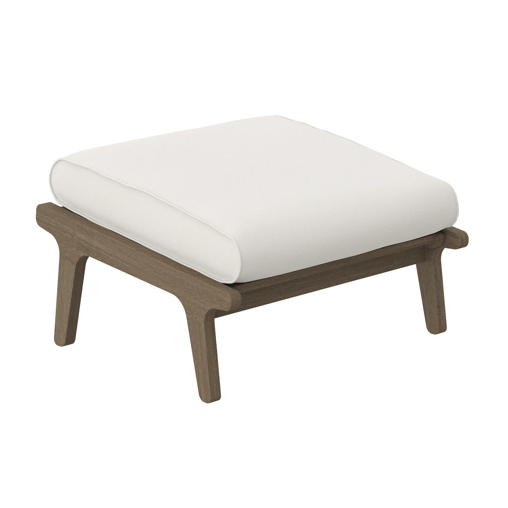 Saratoga Outdoor Teak Ottoman