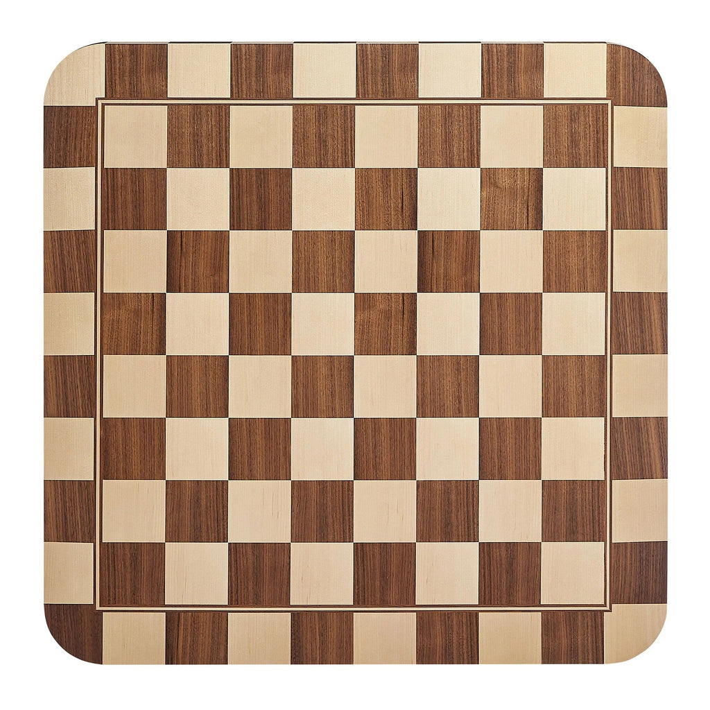 Oscar 36 Inch Square Checkered Dining Table